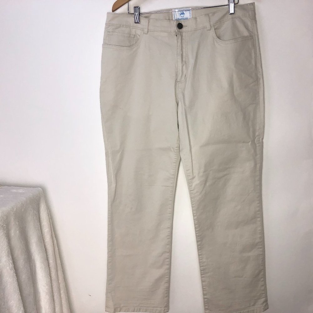 Southern Tide the Ship Jack Beige Pants Tailored Fit 36X30